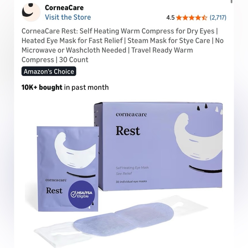 CorneaCare - 2025 Rest - Pack of 10